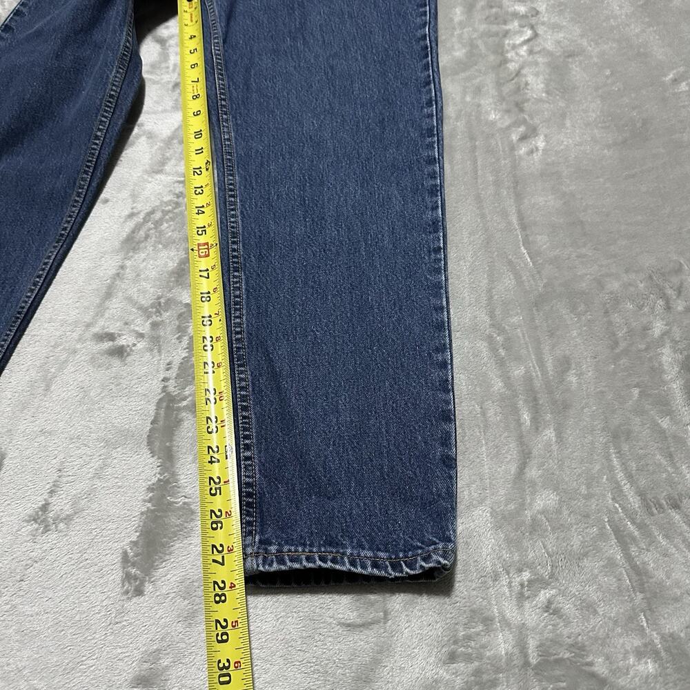 Vintage 00's Levis 512 Slim Fit Tapered‎ Leg Jeans Womens Size 12 Short Blue USA - Picture 6 of 12